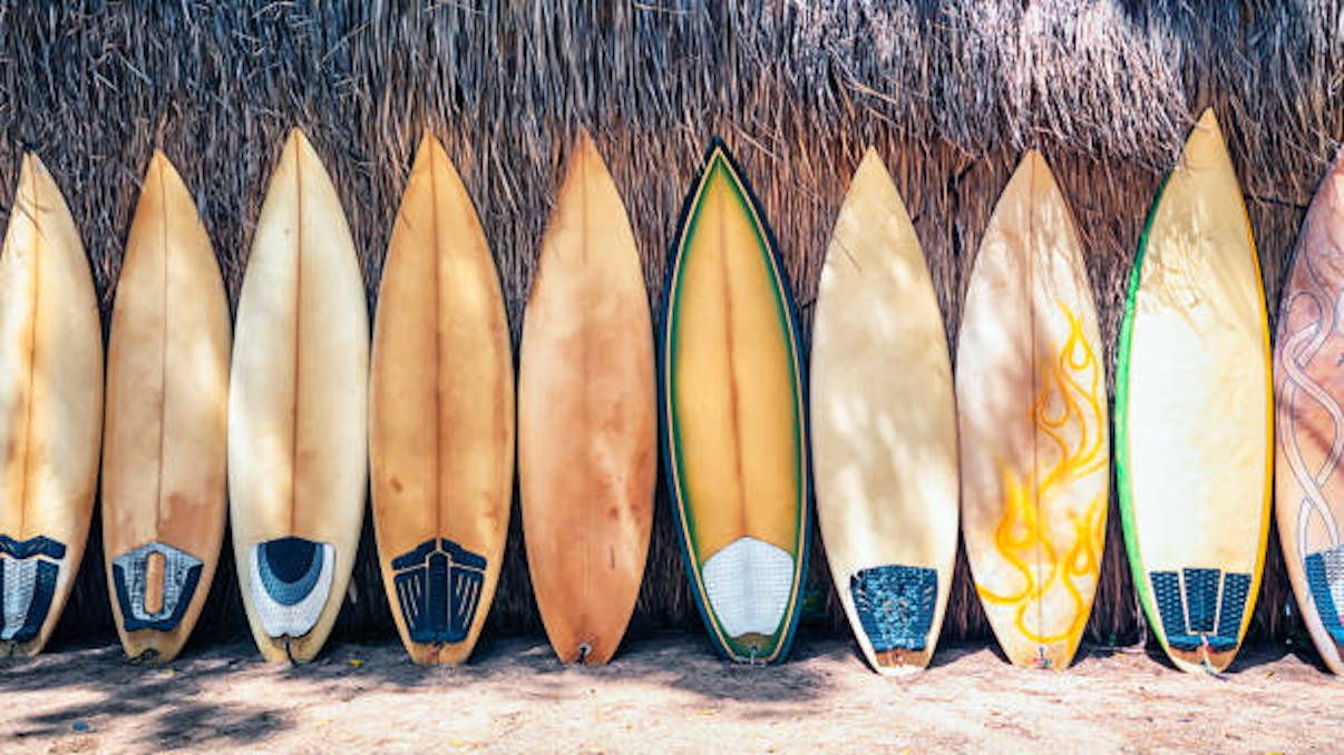 Lined Up Boards
